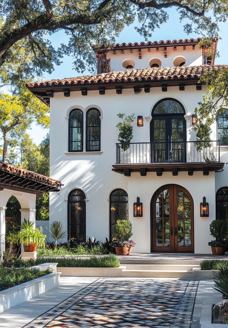看完这36个令人着迷的地中海别墅设计，后悔别墅建早了！ - 家居知识