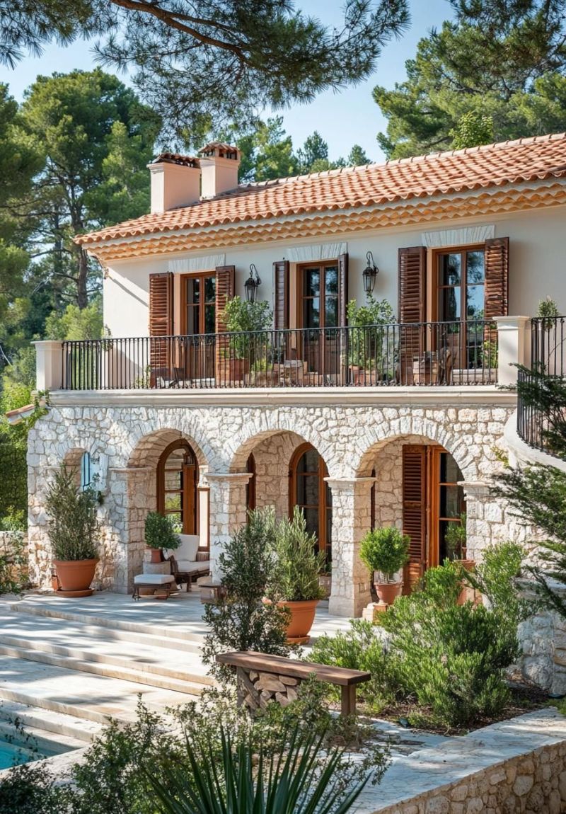 看完这36个令人着迷的地中海别墅设计，后悔别墅建早了！ - 家居知识
