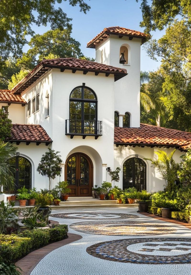 看完这36个令人着迷的地中海别墅设计，后悔别墅建早了！ - 家居知识