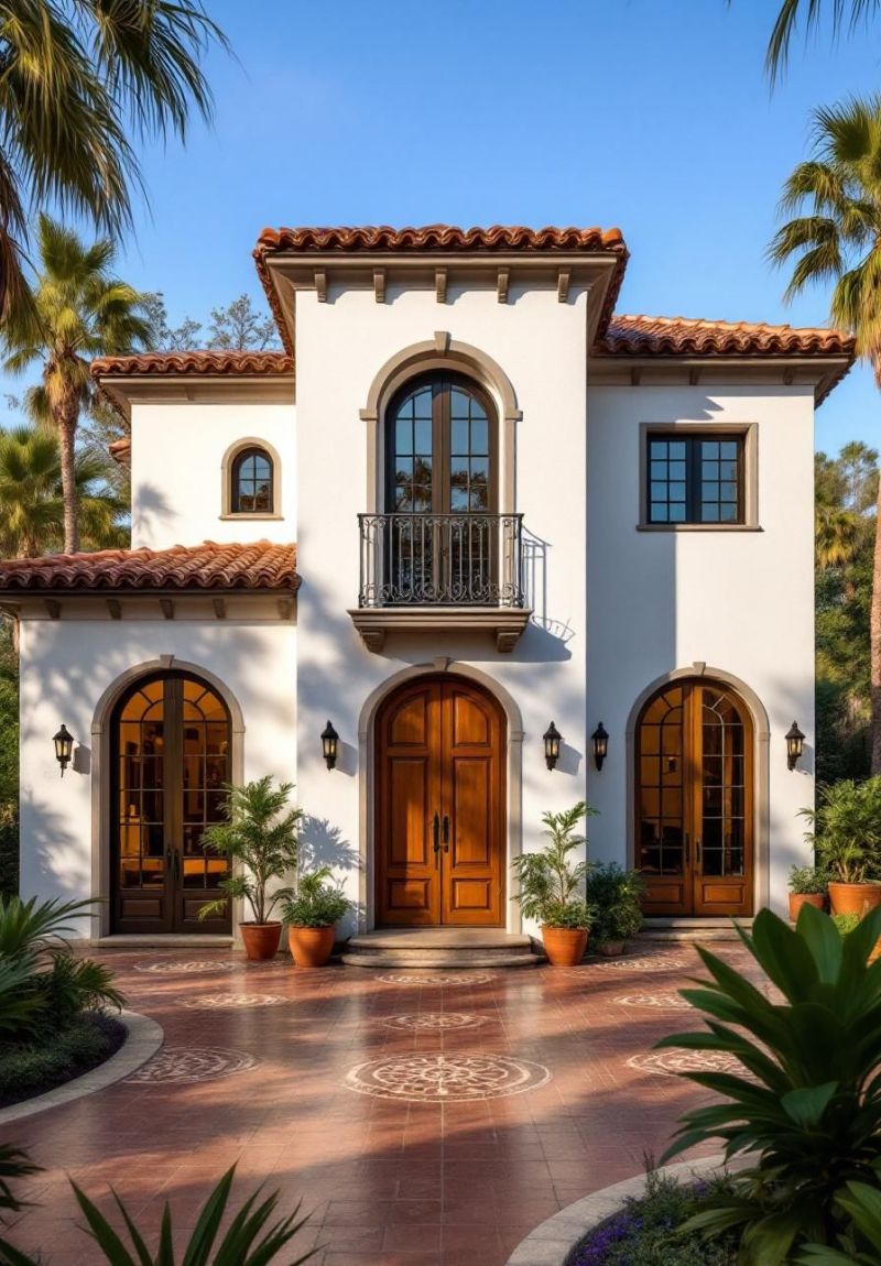 看完这36个令人着迷的地中海别墅设计，后悔别墅建早了！ - 家居知识