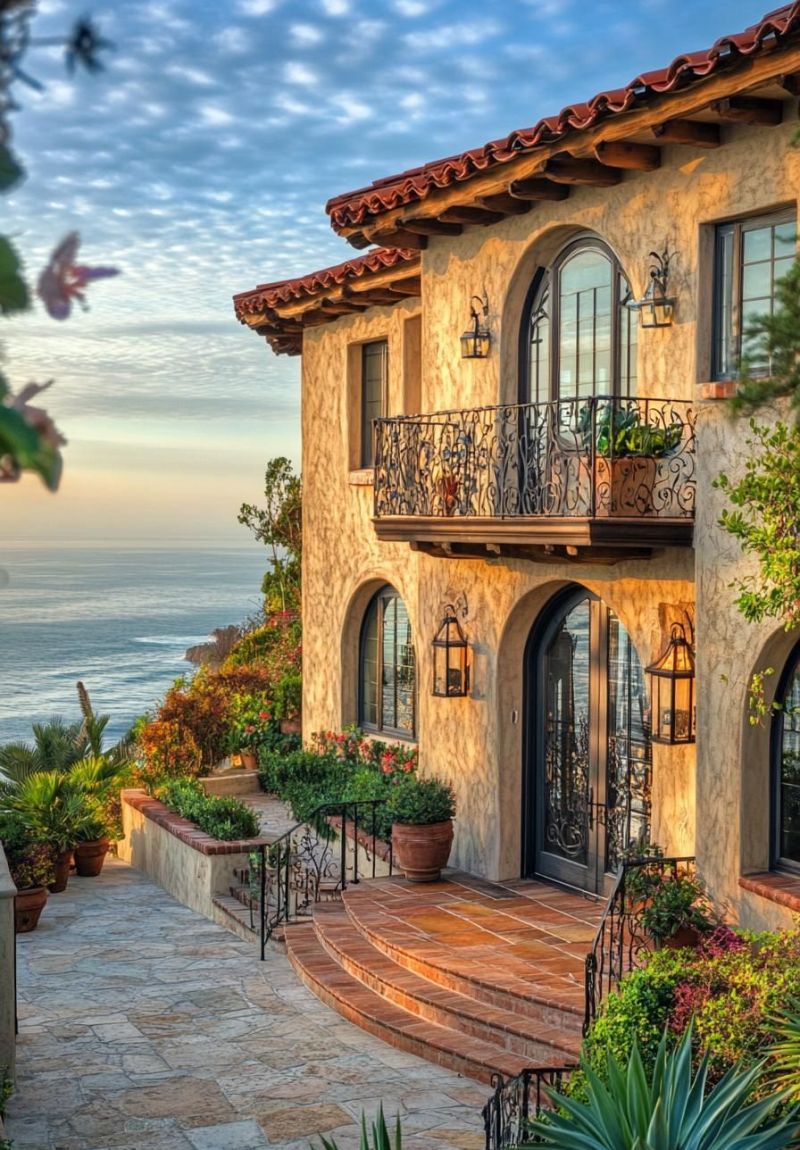 看完这36个令人着迷的地中海别墅设计，后悔别墅建早了！ - 家居知识