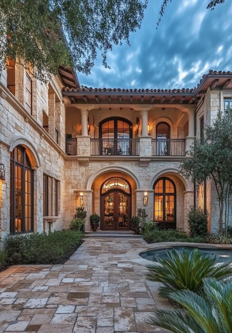 看完这36个令人着迷的地中海别墅设计，后悔别墅建早了！ - 家居知识