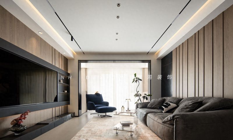 118㎡现代意式家，一进门就静心的都市疗愈空间