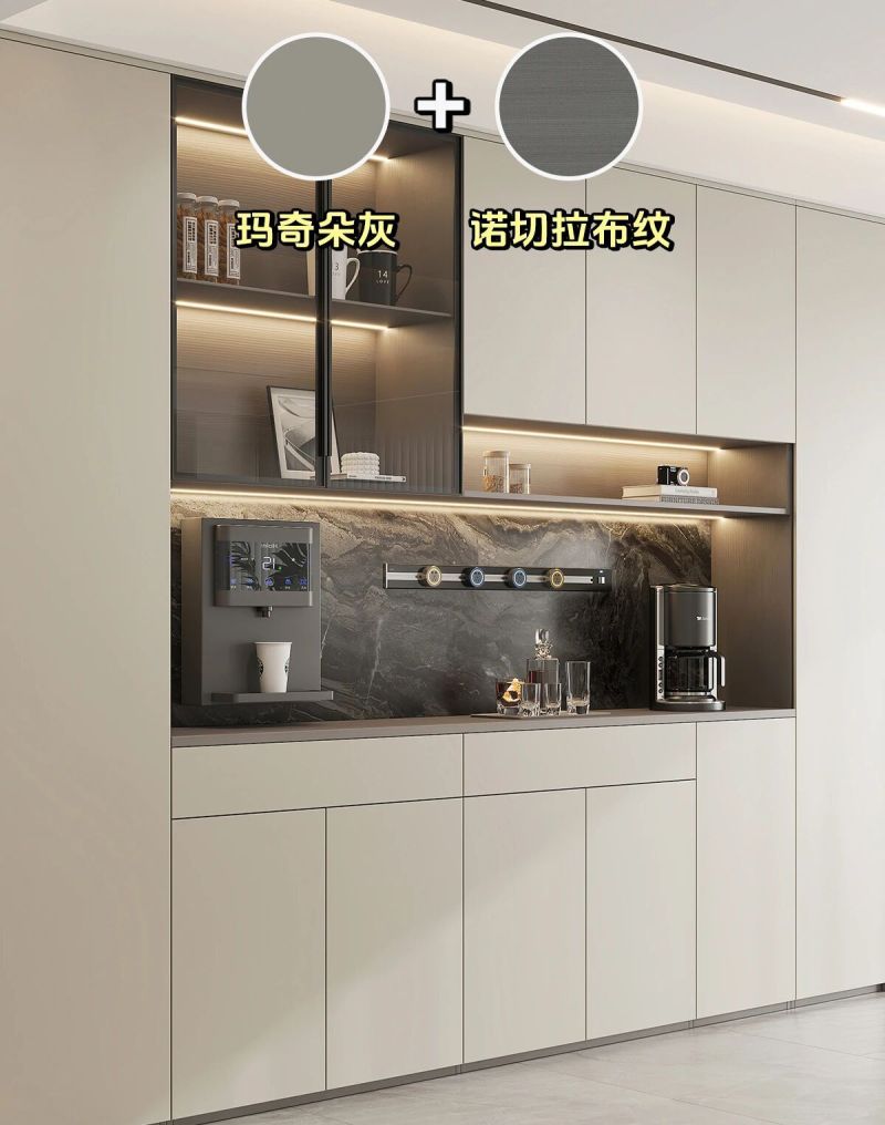 全友合集丨2025超流行的9款餐边柜，配色灵感快收藏！ - 家居知识