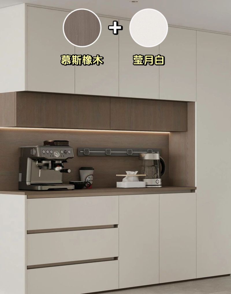 全友合集丨2025超流行的9款餐边柜，配色灵感快收藏！ - 家居知识