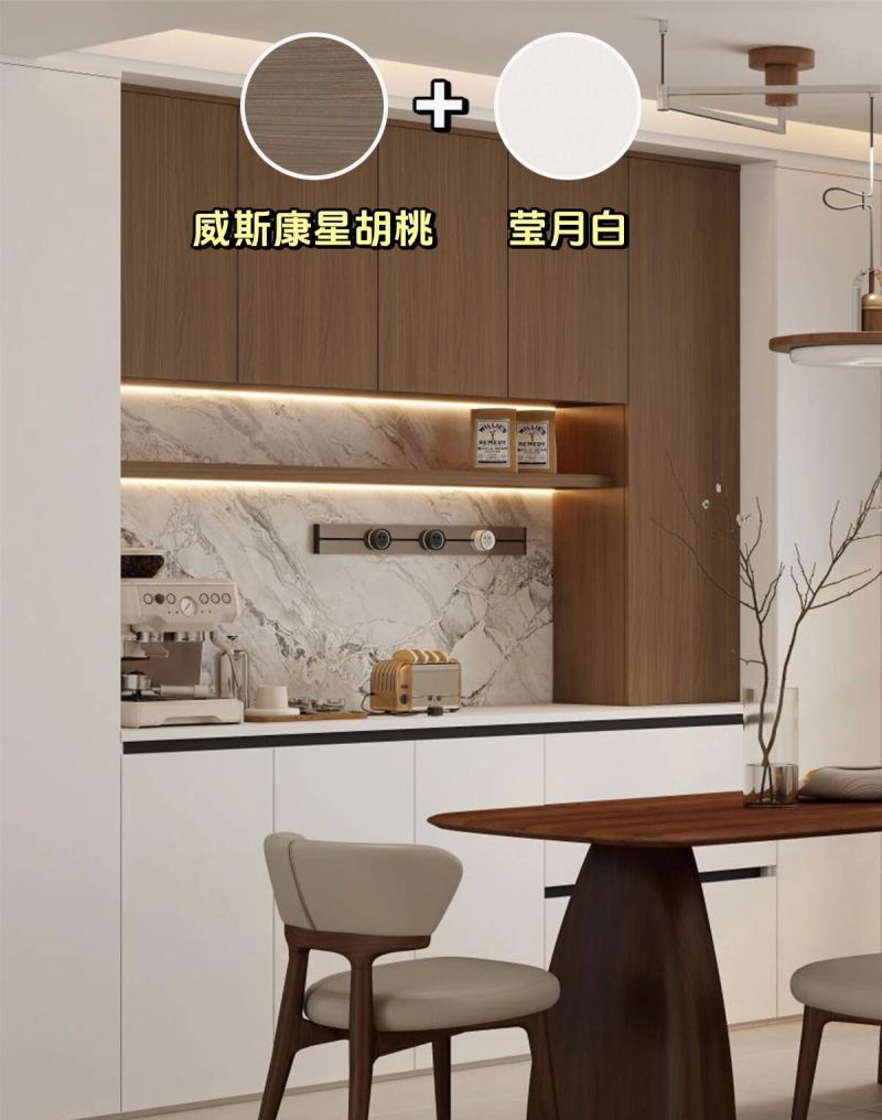 全友合集丨2025超流行的9款餐边柜，配色灵感快收藏！ - 家居知识