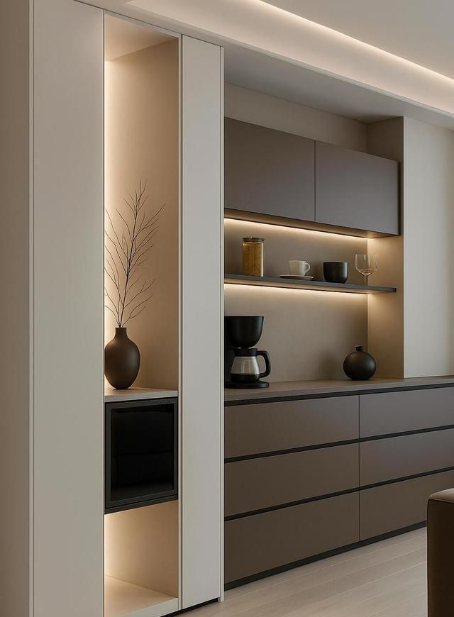 餐边柜设计案例一览🌟来咯来咯 - 家居知识