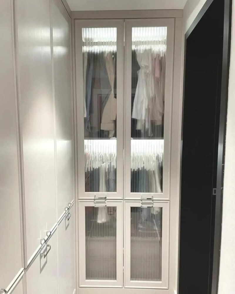 二十多款隔断L型衣柜 - 家居知识