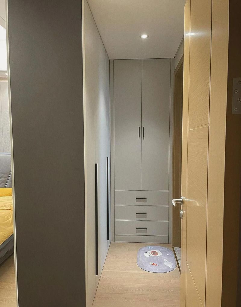 二十多款隔断L型衣柜 - 家居知识