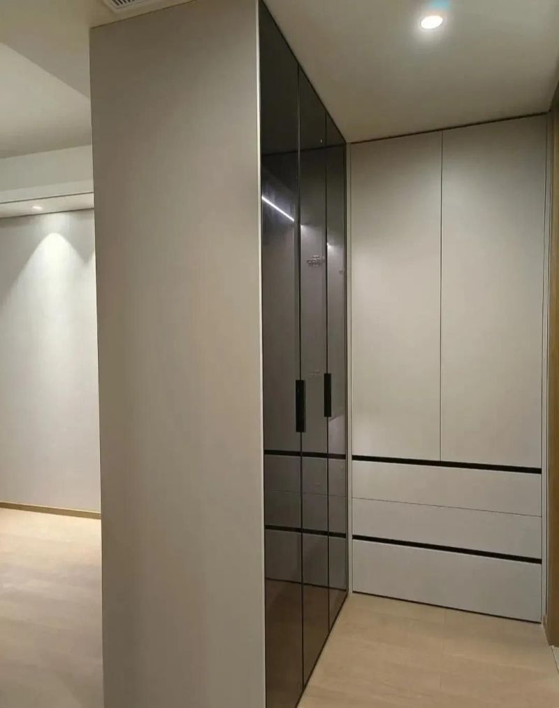 二十多款隔断L型衣柜 - 家居知识