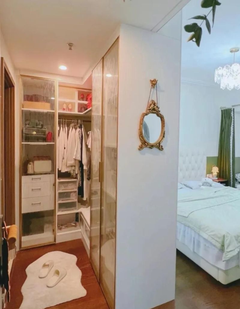 二十多款隔断L型衣柜 - 家居知识