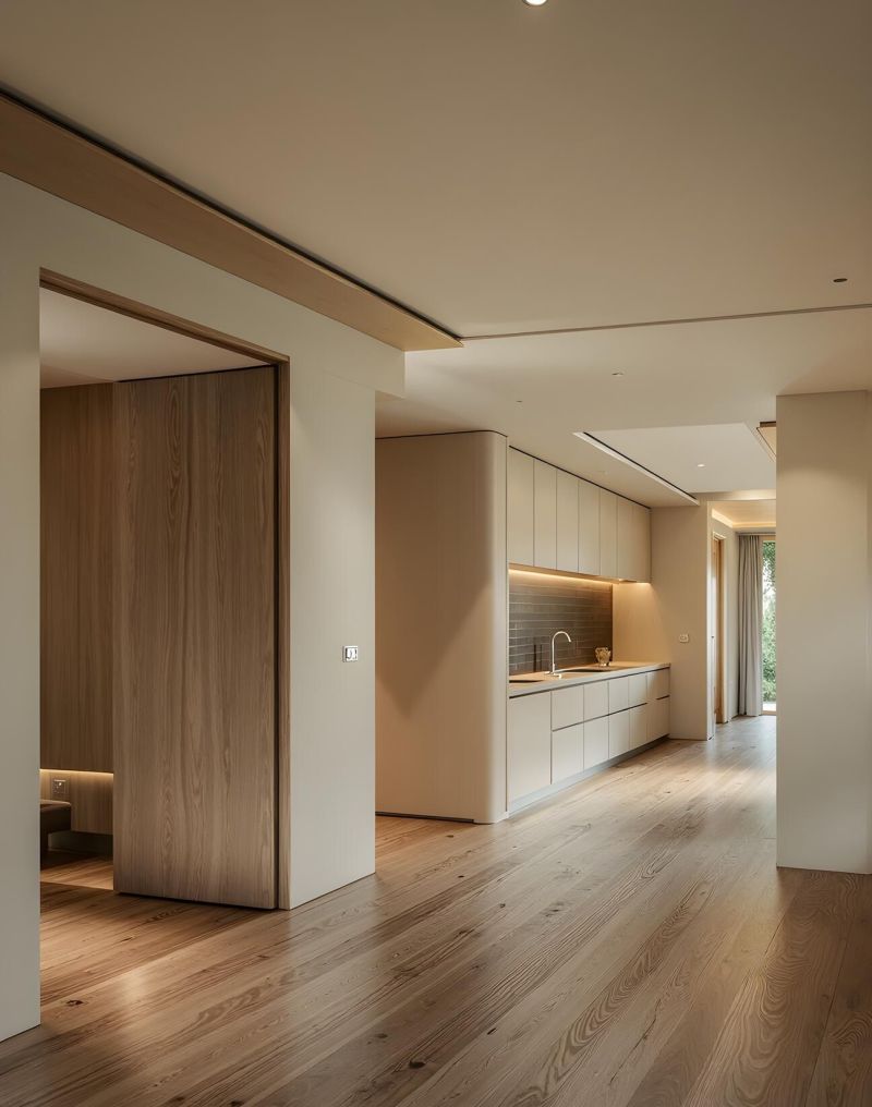 白墙+温润原木，原木风连硬装都高级的可怕！ - 家居知识