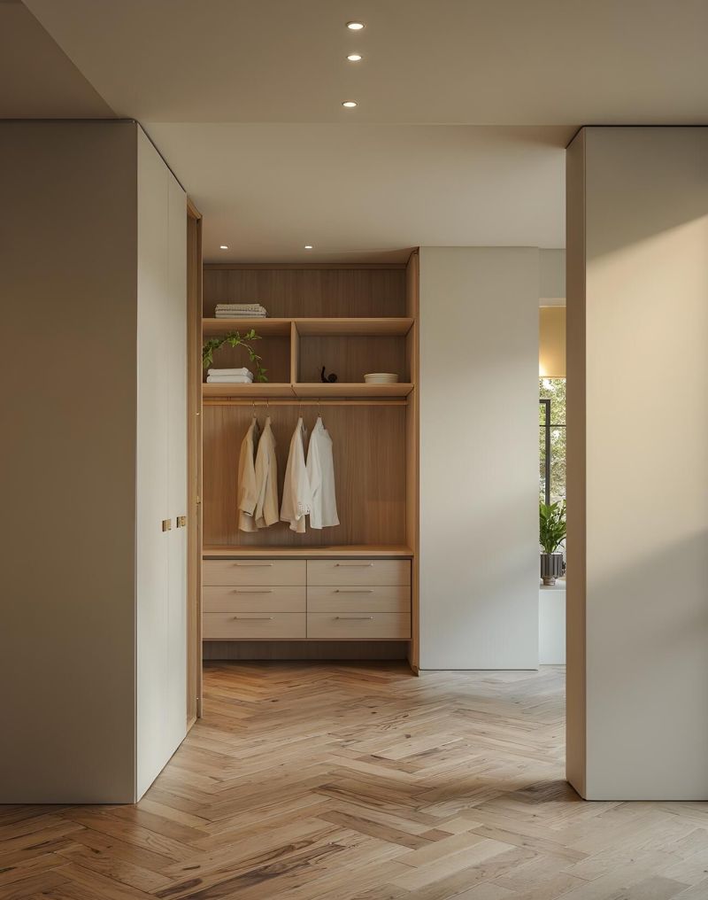 白墙+温润原木，原木风连硬装都高级的可怕！ - 家居知识