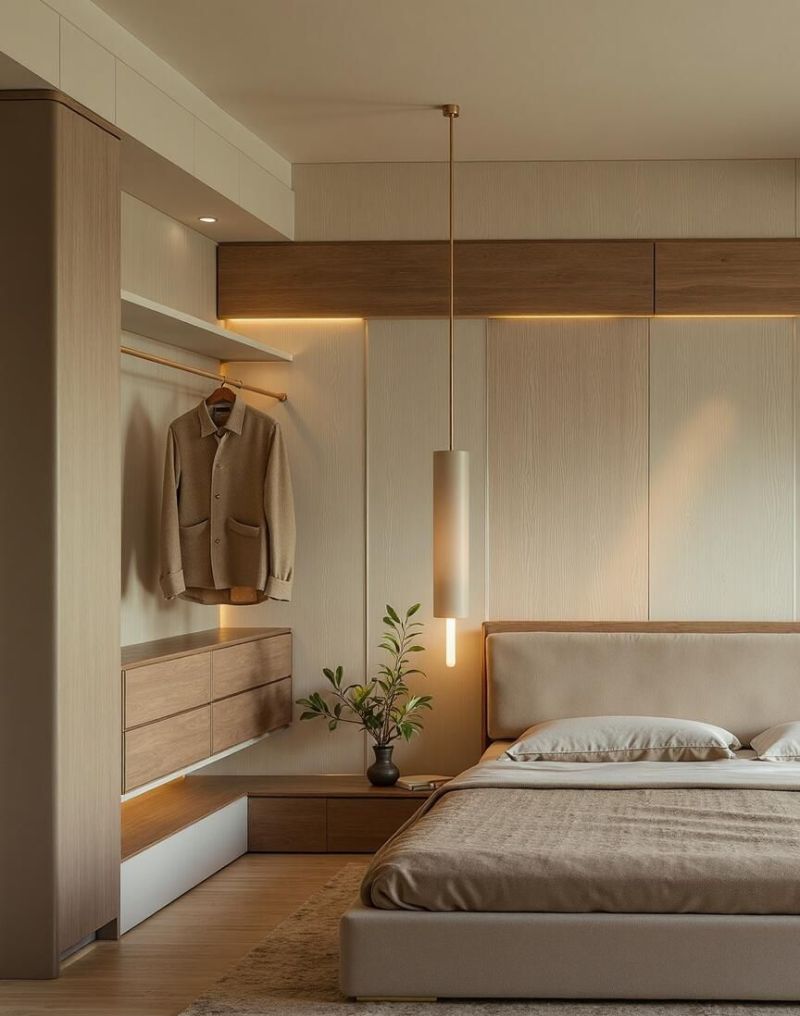 白墙+温润原木，原木风连硬装都高级的可怕！ - 家居知识