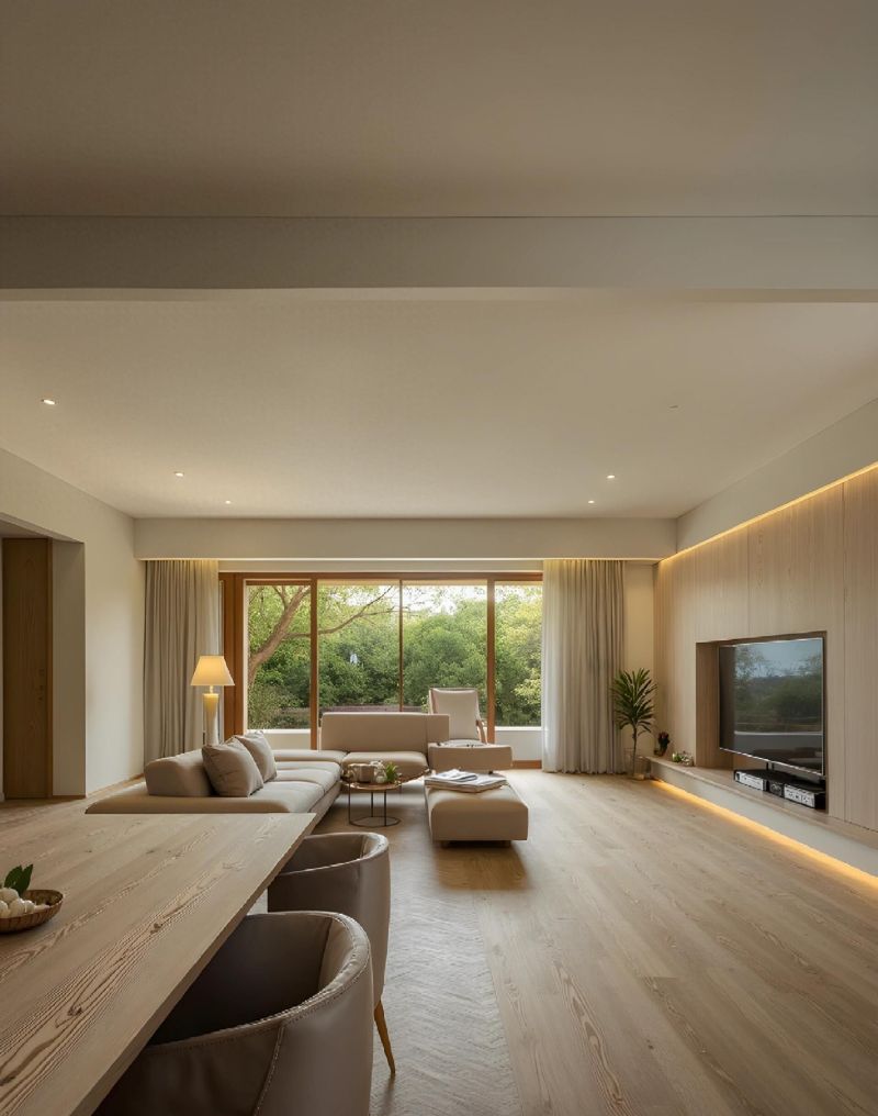 普通平层装原木风别犹豫！这豪宅感说来就来别再说原木风烧钱了！ - 家居知识