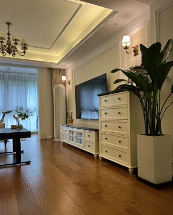 安徽夫妻100㎡美式风小家，舒适高级感十足