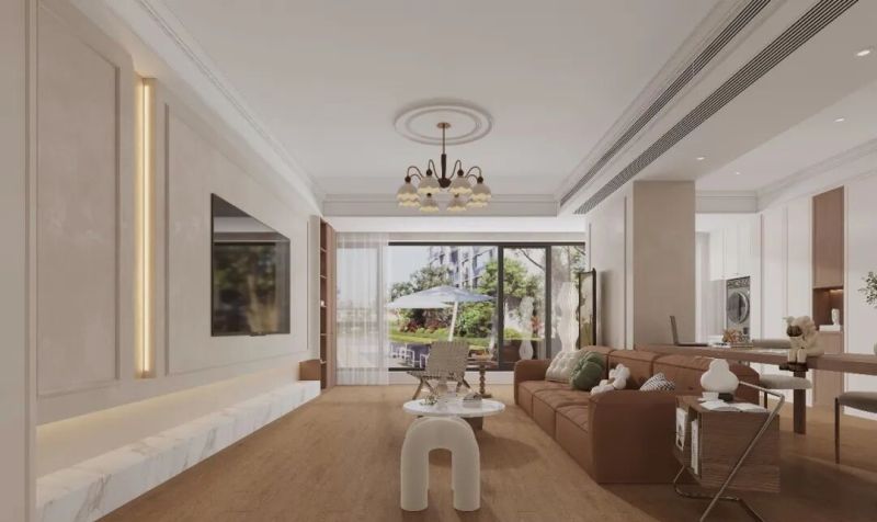 140㎡中古风设计：4房改3房住出200㎡的感觉 - 家居知识