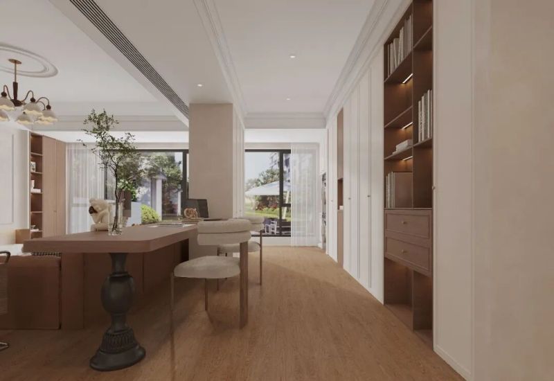 140㎡中古风设计：4房改3房住出200㎡的感觉 - 家居知识