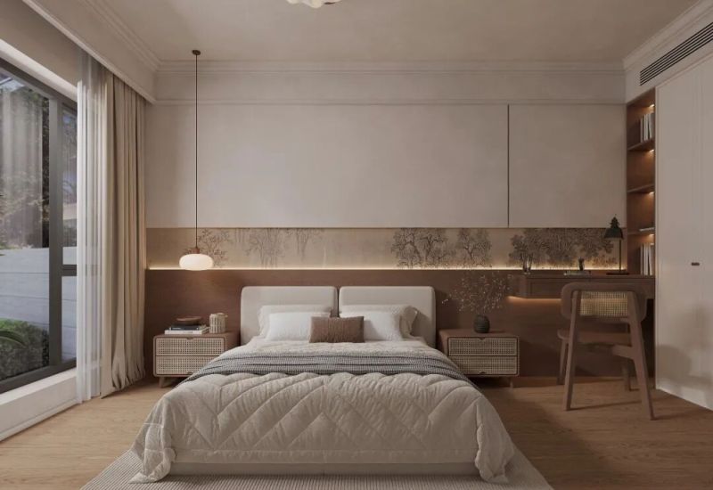 140㎡中古风设计：4房改3房住出200㎡的感觉 - 家居知识