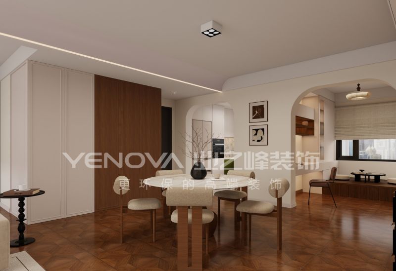 唐山中海·臻如府143平方米中古风格装修效果案例|业之峰装饰 - 家居知识