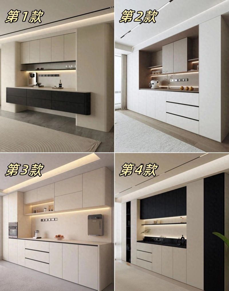 2025年必装的极简风餐边柜，实用又高级！