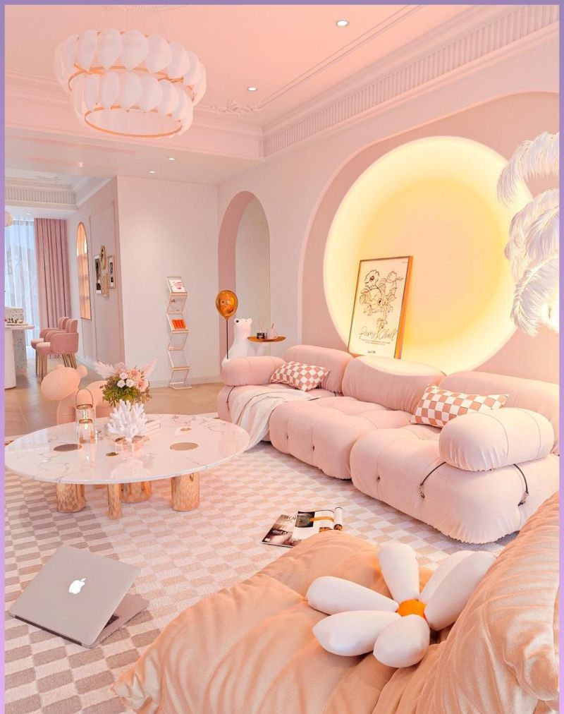 全网爆火的“奶油粉法式家”，这7个软装细节，太治愈了！ - 家居知识