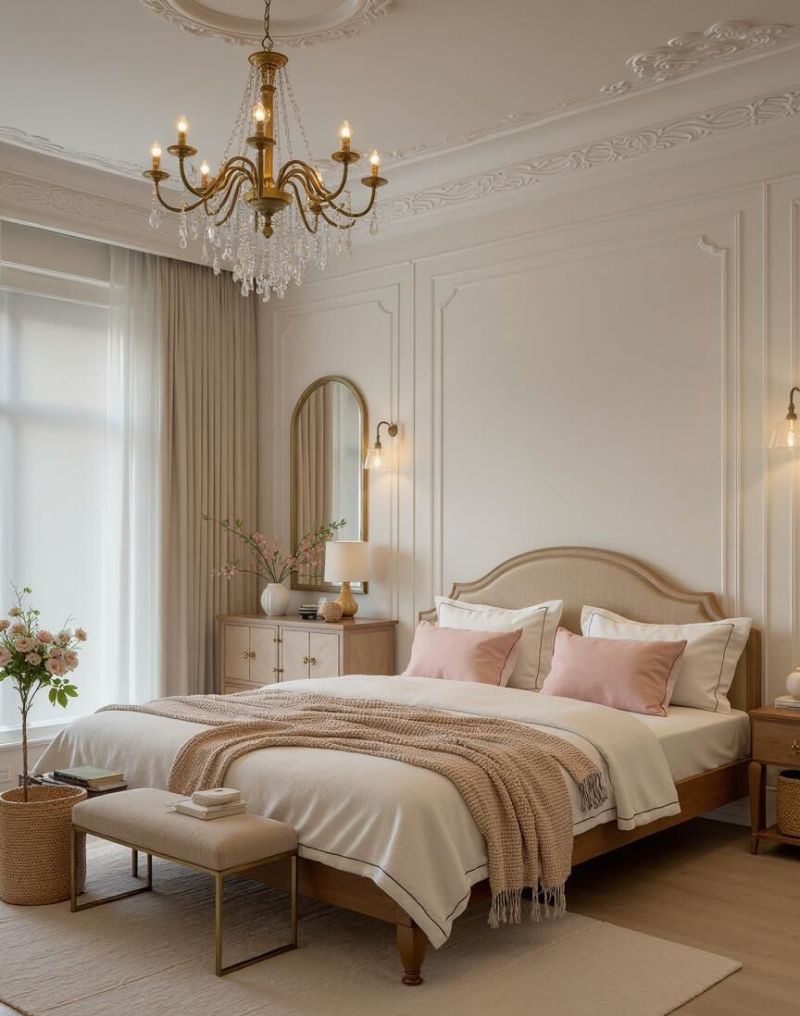 果然法式风才是顶流！落地生图优雅到哭回家那刻.心已经被锁住 - 家居知识