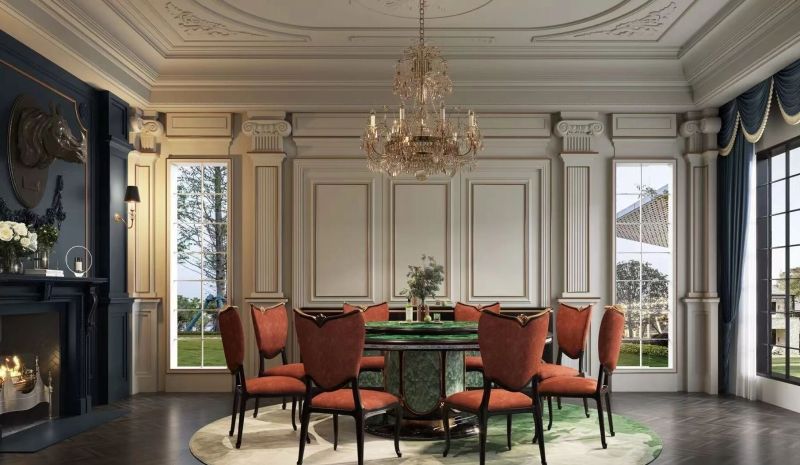 美到窒息，法式风餐厅设计 - 家居知识