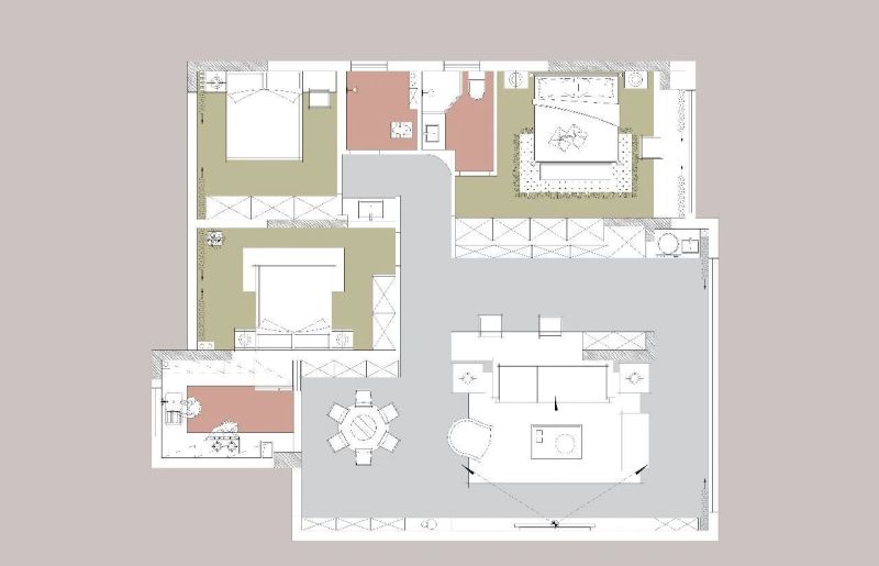 140㎡意式风格设计：意式是一种风格美学也是一种生活 - 家居知识