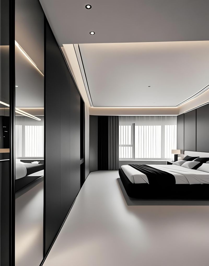 18w拿下133㎡意式极简风无醛硬装冷调高级感 ，施工用时80个工作日 - 家居知识