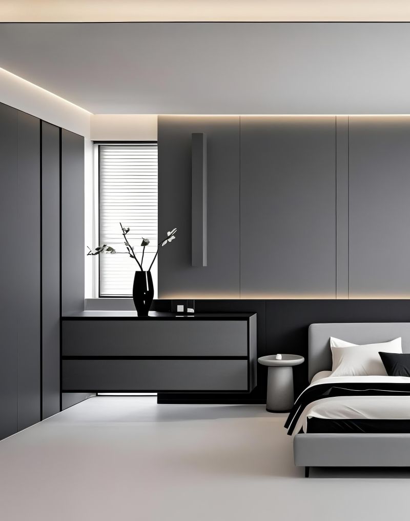 18w拿下133㎡意式极简风无醛硬装冷调高级感 ，施工用时80个工作日 - 家居知识