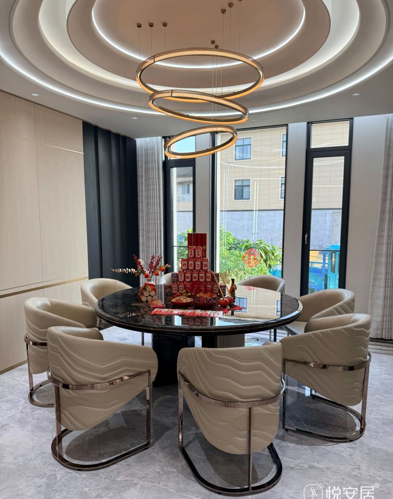 广东悦安居家具落地案例分享 | 意式极简别墅 - 家居知识