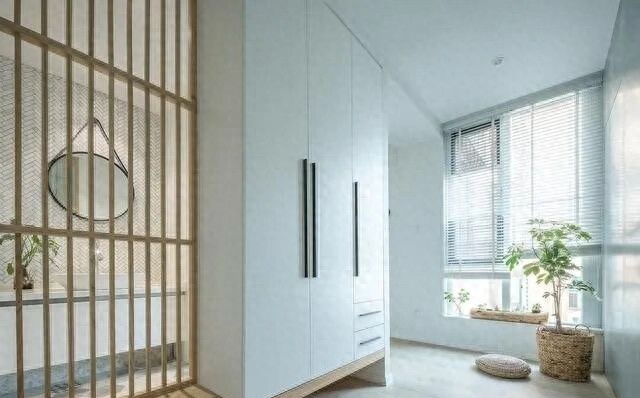 68㎡禅意小屋，日式风玄关设计惊艳众人，高级感拉满