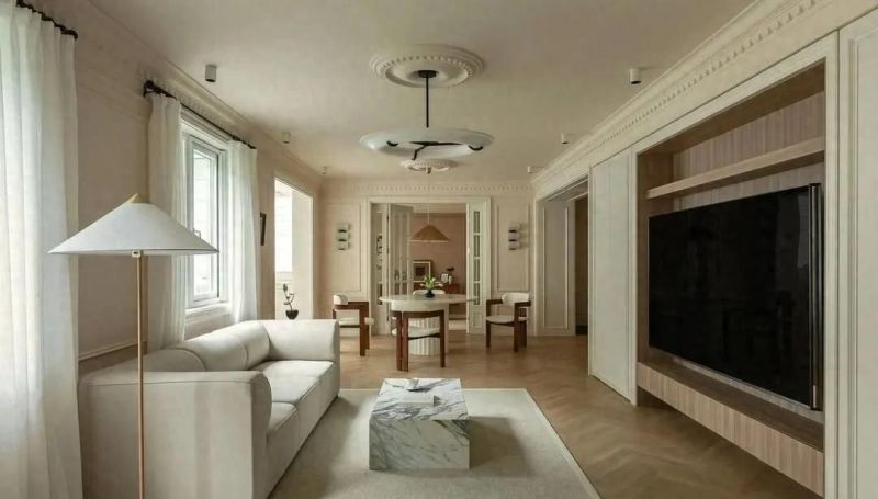 上海150㎡法式优雅三居室，浪漫与实用的完美融合