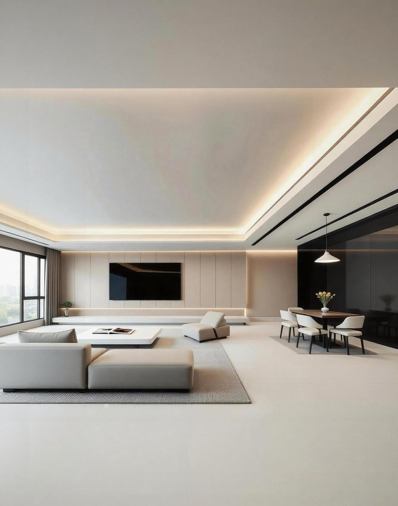 146㎡意式极简这样装！高级感轻松拿捏，有喜欢意式极简风格的吗 - 家居知识