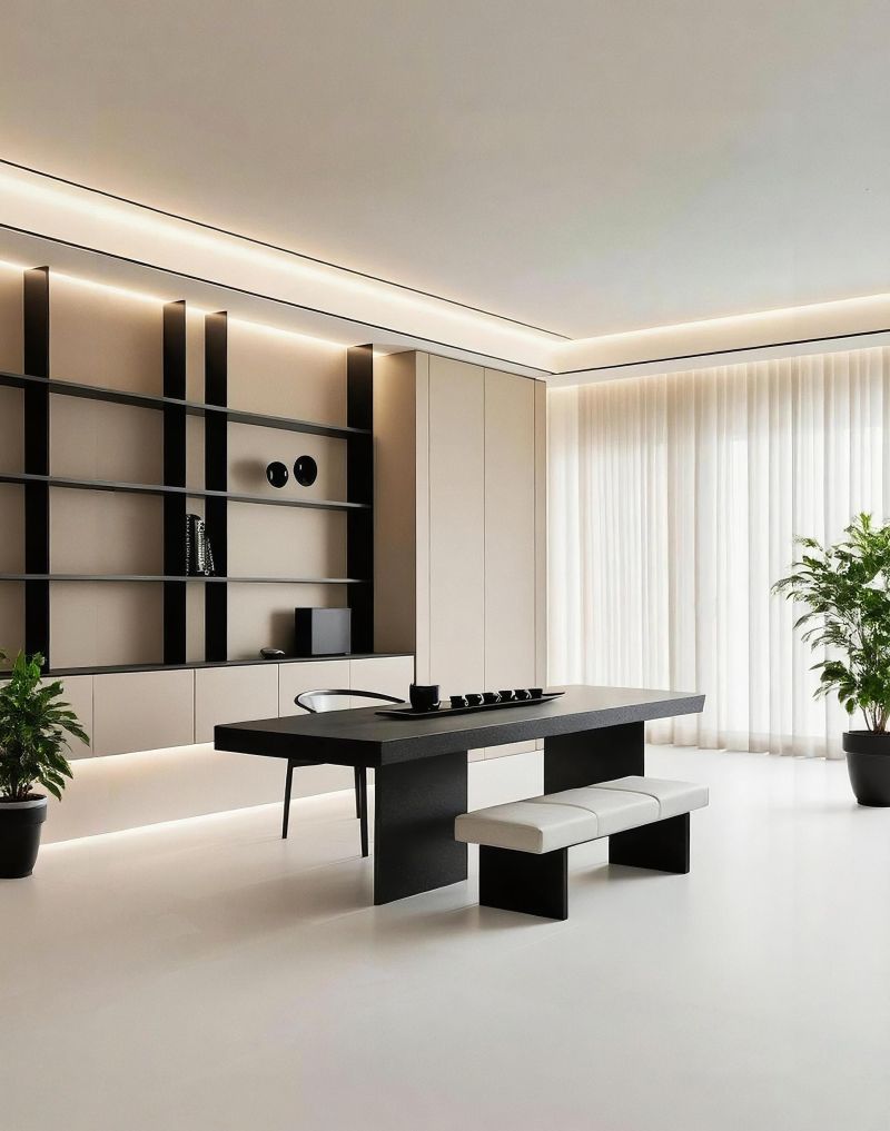 146㎡意式极简这样装！高级感轻松拿捏，有喜欢意式极简风格的吗 - 家居知识