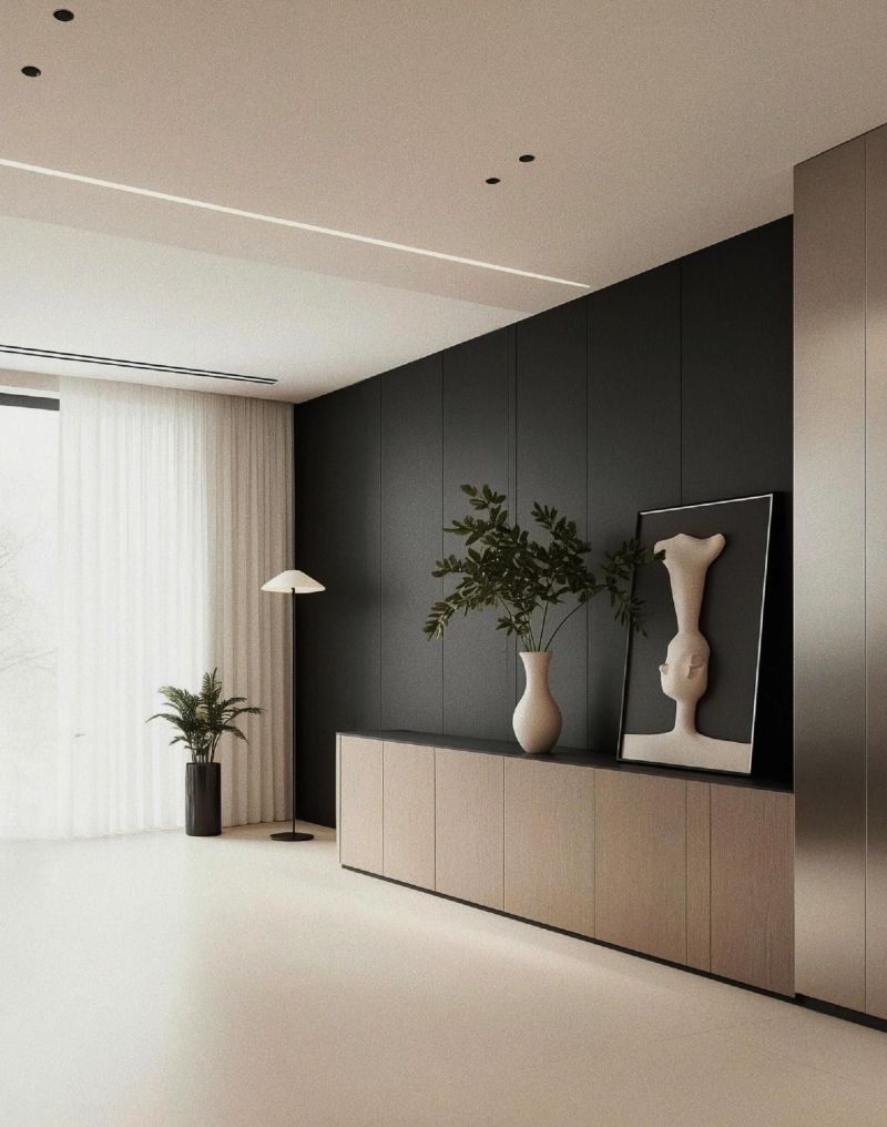 我宣布130㎡意式极简真的太高级了，用时87个工作日共计用了17.2w - 家居知识