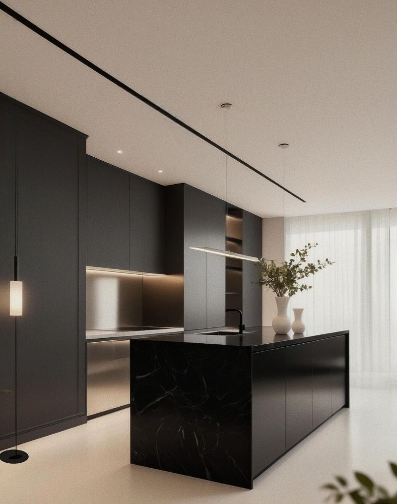 我宣布130㎡意式极简真的太高级了，用时87个工作日共计用了17.2w - 家居知识