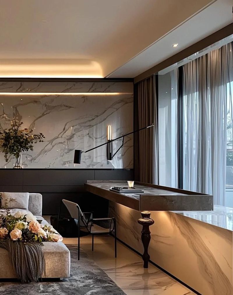 150平极简轻奢风：不止高级显大，更把“家的温馨”焊在空间里 - 家居知识