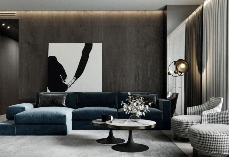 115㎡轻奢风住宅，现代设计与个性表达的完美融合