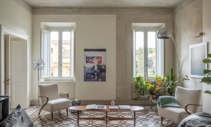 115 平的 “舒适高级感”，靠大地色 + 材质混搭 - 家居知识