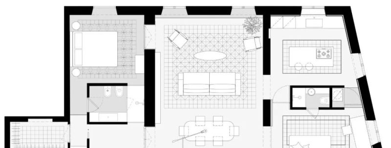 115 平的 “舒适高级感”，靠大地色 + 材质混搭 - 家居知识