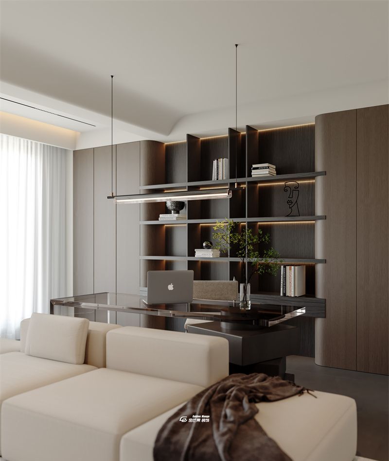 滇池俊府170㎡现代极简风格| 轻奢质感，细节精致。 - 家居知识