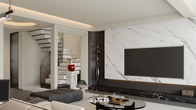 滇池俊府170㎡现代极简风格| 轻奢质感，细节精致。 - 家居知识