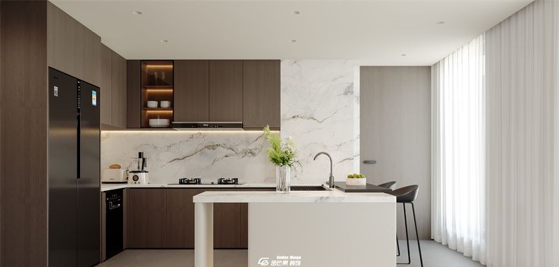 滇池俊府170㎡现代极简风格| 轻奢质感，细节精致。 - 家居知识