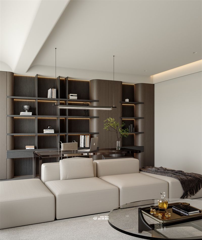 滇池俊府170㎡现代极简风格| 轻奢质感，细节精致。 - 家居知识