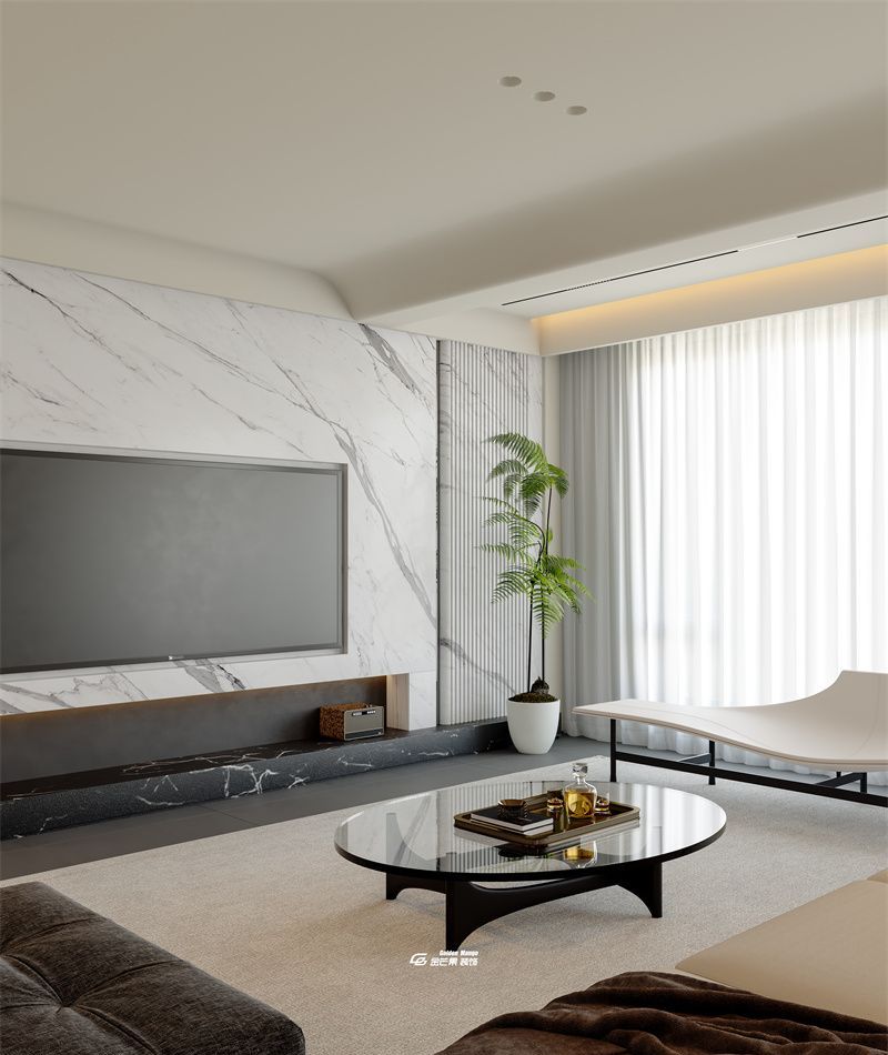 滇池俊府170㎡现代极简风格| 轻奢质感，细节精致。 - 家居知识