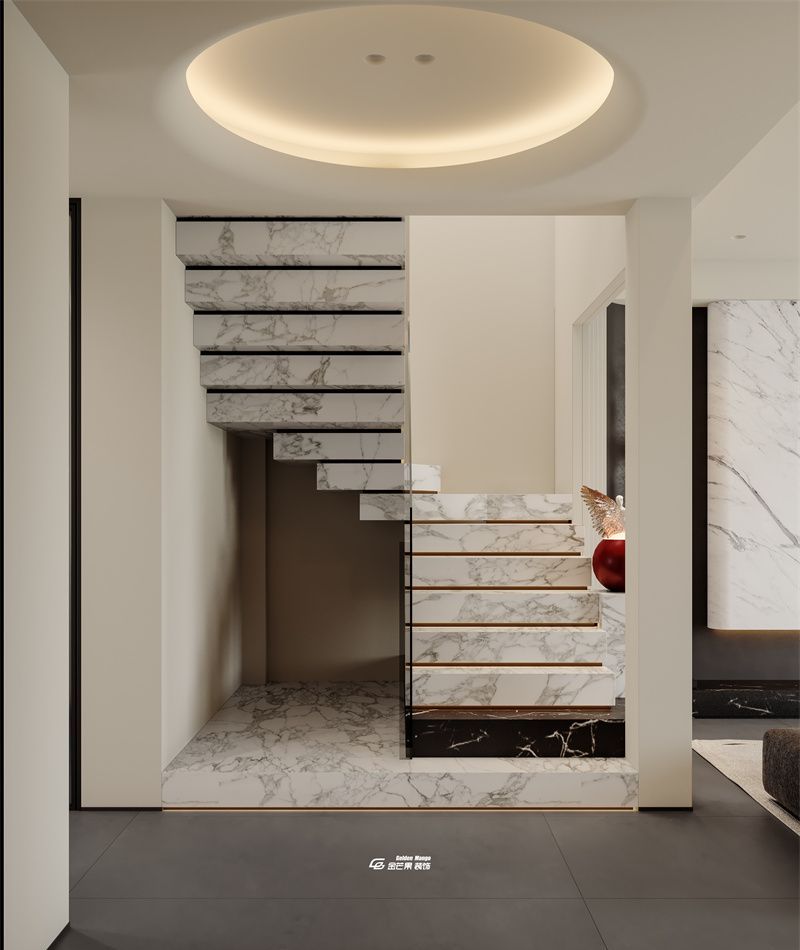 滇池俊府170㎡现代极简风格| 轻奢质感，细节精致。 - 家居知识