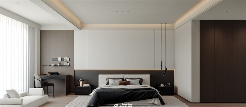 滇池俊府170㎡现代极简风格| 轻奢质感，细节精致。 - 家居知识