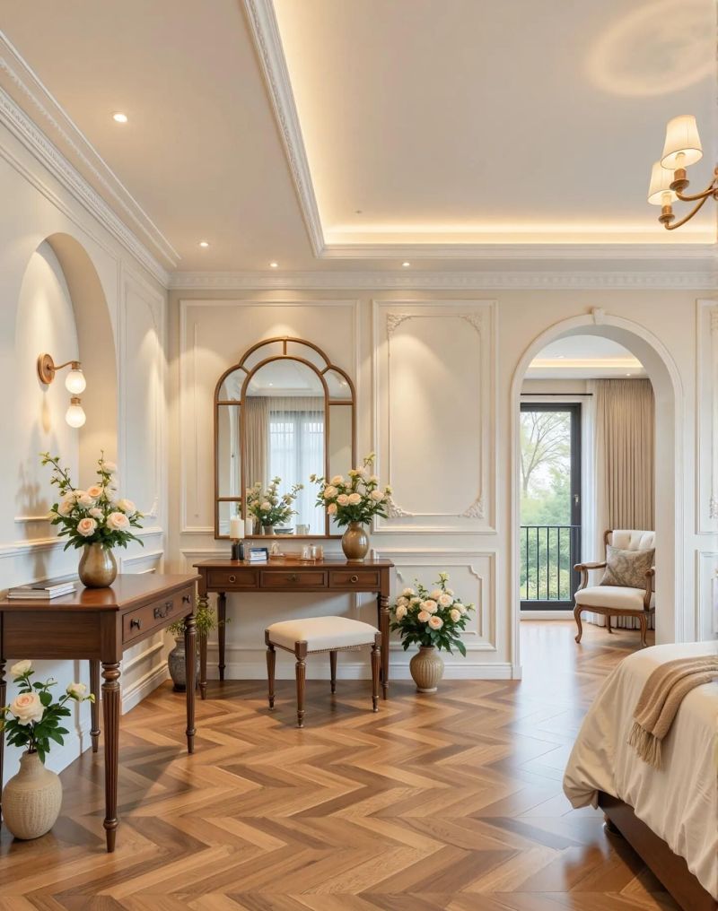 当法式浪漫遇上复古打造优雅不过时的家法式复古不只是华丽的堆砌 - 家居知识